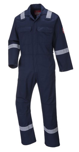 Portwest Bizweld Iona FR Coverall 5XL Navy