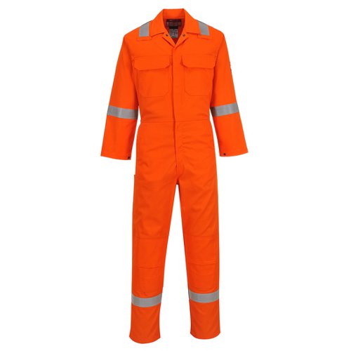 Portwest BIZ5 Bizweld Iona FR Coverall Orange Tall L