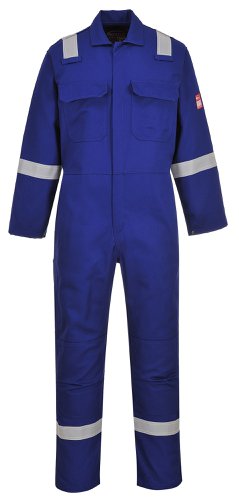 Portwest BIZ5 Bizweld Iona FR Coverall Royal Blue L