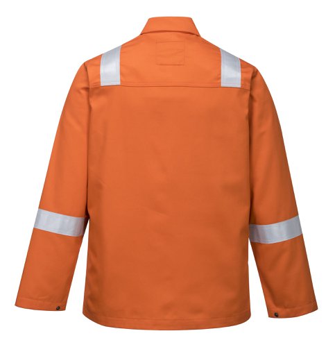 Portwest BZ13 Bizweld Iona Jacket Orange XXL Jackets BZ13ORRXXL