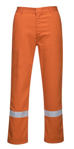 Portwest BZ14 Bizweld Iona Trousers Orange L