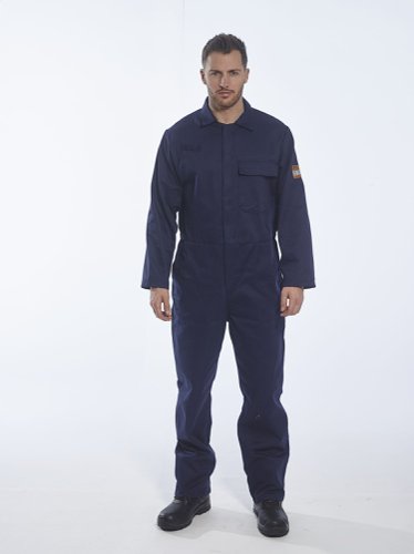 Portwest CE Safe-Welder Coverall 5XL Navy