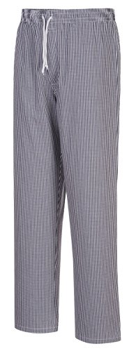 Portwest Bromley Chefs Trousers XL Bl Check