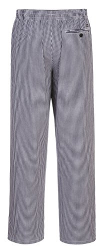 Portwest Bromley Chefs Trousers XL Bl Check