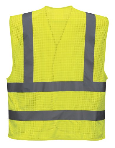 Portwest C370 Hi-Vis Mesh Band and Brace Vest Yellow L/XL Waistcoats & Bodywarmers C370YERL/XL