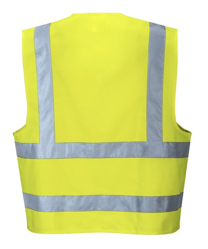 Portwest Hi Vis Band and Brace Vest L/XL Yellow (Pack of 10) | Portwest