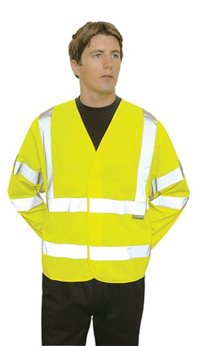 Portwest Hi Vis Band and Brace Jacket L/S L/XL Orange (Pack of 15)