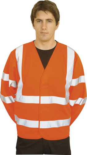 Portwest Hi Vis Band and Brace Jacket L/S S/M Yellow (Pack of 15) | Portwest