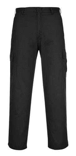 Portwest C701 Combat Trousers Black Tall 28