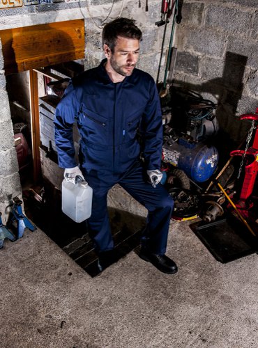 Portwest Liverpool Zip Coverall XS Navy