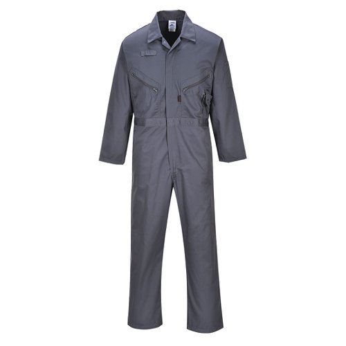 Portwest C813 Liverpool Zip Coverall Graphite Grey L