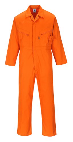 Portwest C813 Liverpool Zip Coverall Orange L