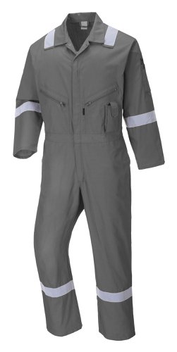 Portwest C814 Iona Cotton Coverall Grey XXL
