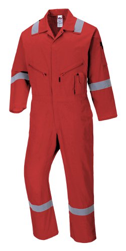 Portwest C814 Iona Cotton Coverall Red XXL