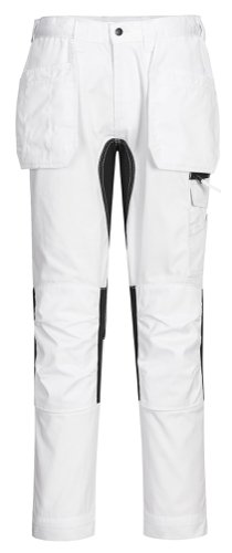 Portwest CD883 WX2 Eco Stretch Holster Trousers White 28