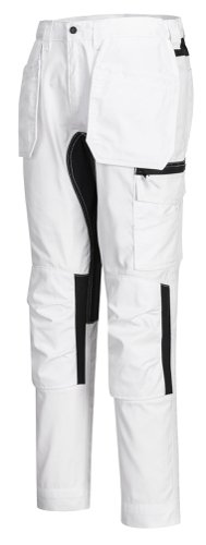 Portwest WX2 Eco Stretch Holster Trousers 33 White