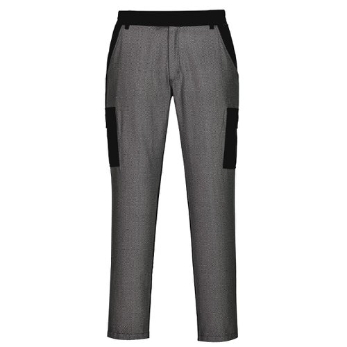 Portwest CR40 Combat Trousers with Cut Resistant Front Black