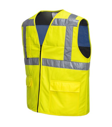 Portwest CV02 Hi-Vis Cooling Vest Yellow L/XL