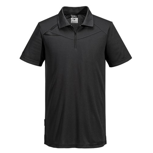 Portwest DX410 DX4 Polo Shirt S/S All Black L