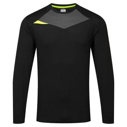 Portwest DX415 DX4 T-Shirt L/S Black XXL
