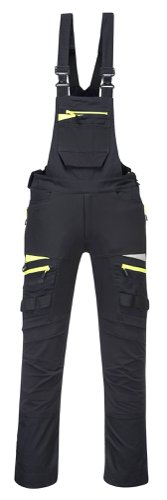 Portwest DX441 DX4 Work Bib and Brace Black L