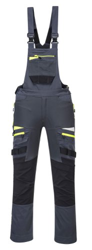 Portwest DX441 DX4 Work Bib and Brace Metal Grey L