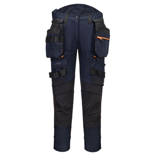 Portwest DX452 DX4 Women's Detachable Holster Pocket Trousers Dark Navy 26