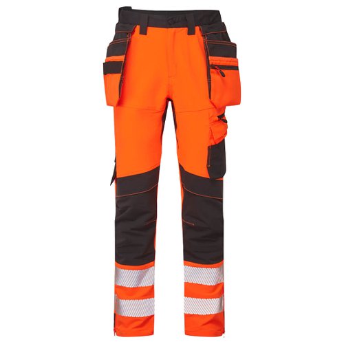 Portwest DX454 DX4 Hi-Vis Detachable Holster Pocket Craft Trousers