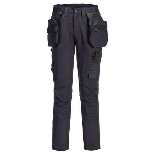 Portwest DX456 DX4 Craft Detachable Holster Trousers Black