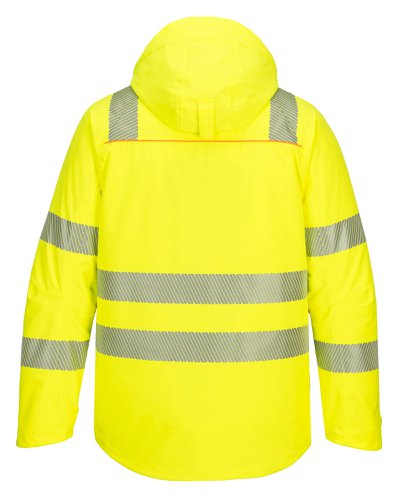 Portwest DX4 Hi Vis Winter Jacket 4XL Yellow/Blk | POW36790 | Portwest