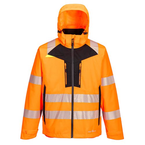 Portwest DX466 DX4 Hi-Vis 4-in-1 Jacket Orange/Black XXXL