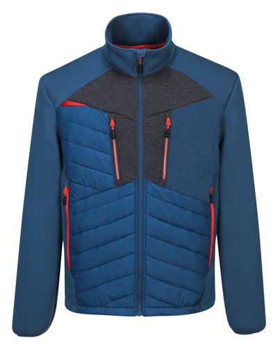 Portwest DX471 DX4 Hybrid Baffle Jacket Metro Blue L