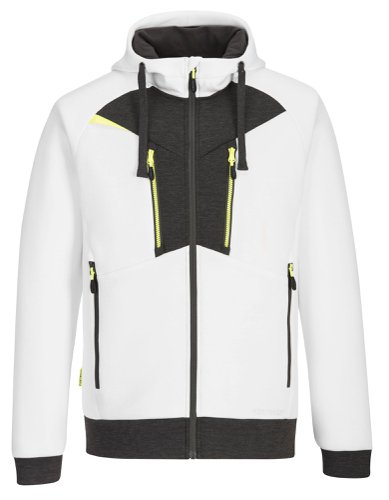 Portwest DX472 DX4 Zipped Hoodie White L