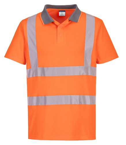 Portwest EC10 Eco Hi-Vis Polo Shirt S/S (6 Pack)