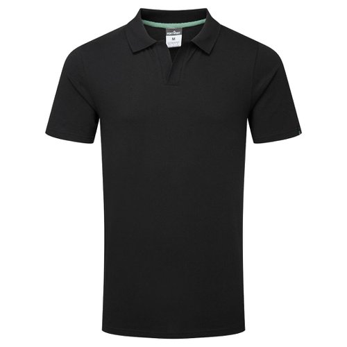 Portwest EC210 Organic Cotton Recyclable Polo Shirt Black L
