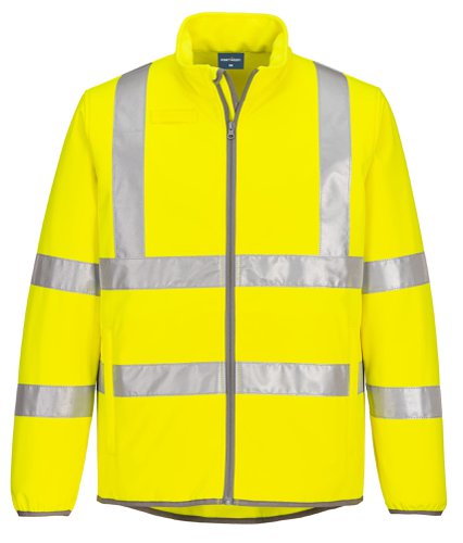 Portwest EC24 Eco Hi-Vis Softshell (2L) Yellow L
