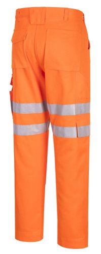 Portwest Eco Hi Vis Work Trousers 46 Orange