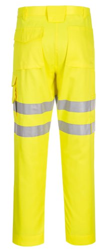 Portwest Eco Hi Vis Work Trousers 42 Yellow