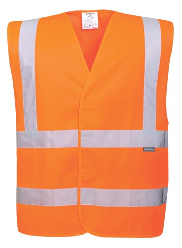 Portwest EC76 Eco Hi-Vis Vest (10 Pack)