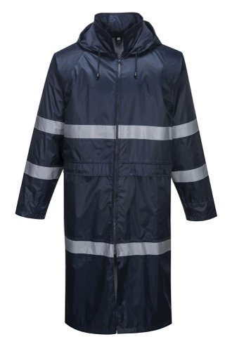 Portwest F438 Classic Iona Rain Coat Navy