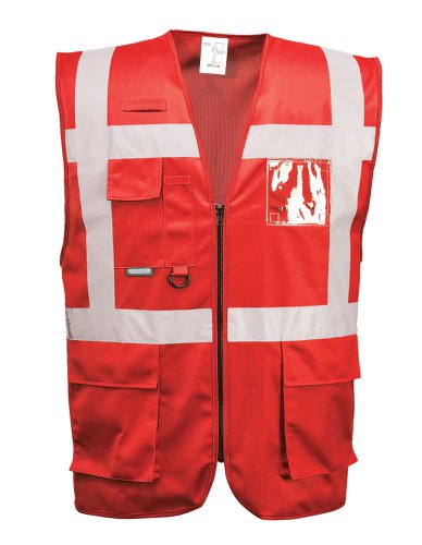 Portwest F476 Iona Executive Vest Red XL