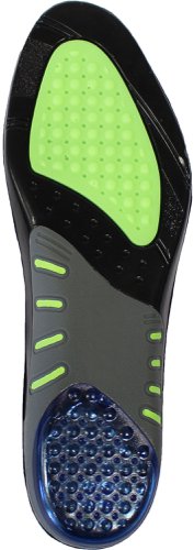 Portwest FC82 Gel Cushion & Arch Support Insole Black/Green L Clothing & PPE Accessories FC82BGNL