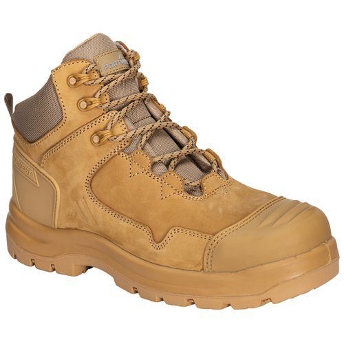 Portwest FD04 Apex Composite Mid Boot S3S HRO SR FO Wheat 39