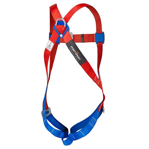 Portwest Portwest 1 Point Harness Red