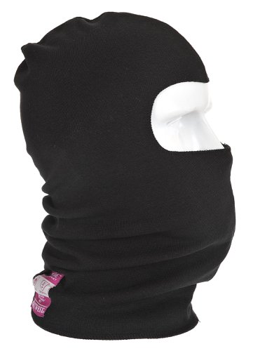 Portwest FR18 Flame Resistant Anti-Static Balaclava Black