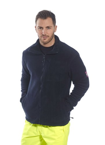 Portwest FR30 Flame Resistant Anti Static Fleece Navy L
