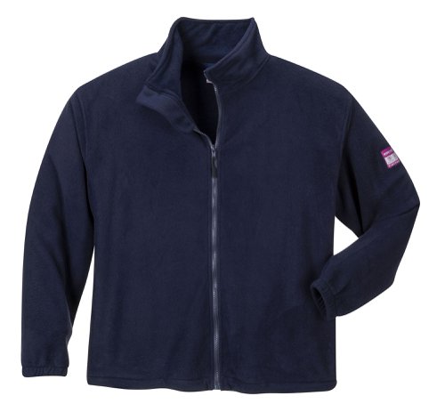 Portwest FR30 Flame Resistant Anti Static Fleece Navy L