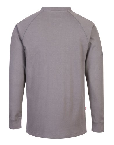 Portwest FR33 FR Anti-Static Crew Neck Grey L