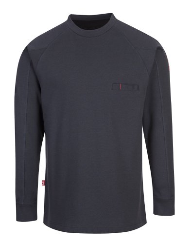 Portwest FR33 FR Anti-Static Crew Neck Navy L