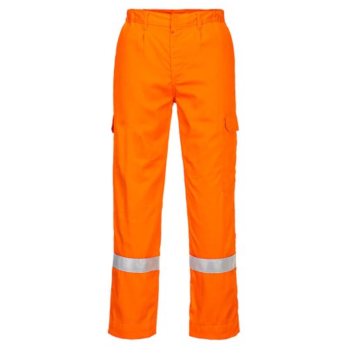 Portwest FR412 FR Lightweight Anti-Static Trousers Orange L